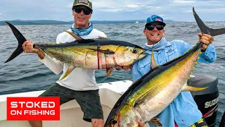 Panama Fishing,  Tuna Foamers Madness | Stoked On Fishing Full Episode | 2020