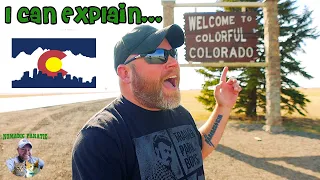 I've Traveled To Colorado ~ Back West & This is Strange...