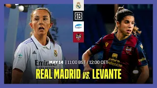 Real Madrid vs. Levante | LIGA F Matchday 29 Full Match