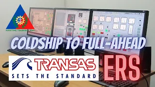 How to Operate the ERS from Coldship Condition to Full Ahead Sea Mode? | TRANSAS ERS (Gen. Cargo)