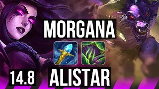 MORGANA & Caitlyn vs ALISTAR & Yasuo (SUP) | 37k DMG | BR Master | 14.8
