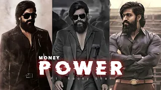 ROCKY BHAI x 12 BANDE EDIT MONEY POWER ATTITUDE STATUS ROCKY BHAI ATTITUDE STATUS EDIT