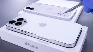 iPhone 14 Pro Max vs Nothing Phone 2 Unboxing - ASMR