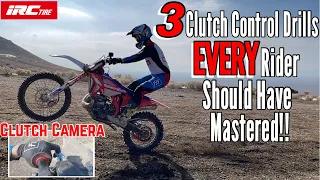 THREE Clutch Control Drills EVERY Rider Should Have Mastered!!