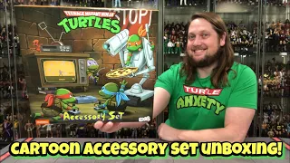 NECA Teenage Mutant Ninja Turtles Accessory Pack Unboxing & Review!