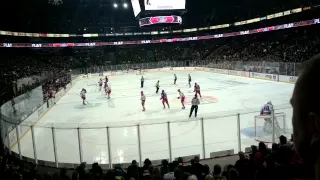 Jokerit-cska playoffseissa 3 game 16.3.2015