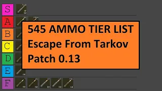 545 Ammo Tier List - Escape From Tarkov 0.13