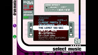 [drummania4thMIX]  THE   LEAST  100  SEC  AutoPlay [All chart]