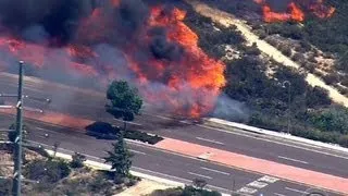 Southern California wildfires prompt mass evacuations