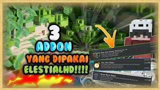 BARUUU!!! 3 ADDON YANG DIPAKAI ELESTIALHD UNTUK PRANK DI MCPE 1.19+ || MINECRAFT INDONESIA ||