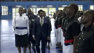 Fijian Attorney-General officiates at the Fiji Police Force Pass Out Parade
