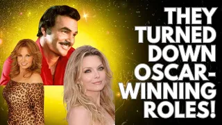 Actors who passed on roles that became Oscar winners!