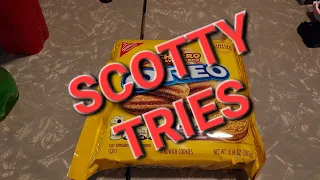 Scotty Tries Churro Oreos