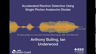 Accelerated Electron Detection Using Single Photon Avalanche Diodes