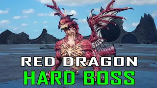 Final Fantasy 7 Rebirth - EASY WAY to defeat RED DRAGON on Hard Mode