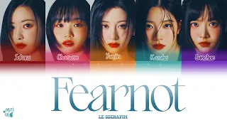 LE SSERAFIM- Fearnot (Between you, me and the lamppost) (Tradução codificada em cores HAN/ROM/PT-BR)