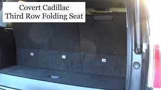 2016 Cadillac Escalade Third Row Folding Seat