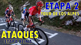 TOUR DE LOS ALPES. ETAPA 2. ETAPA REINA CON NAIRO QUINTANA