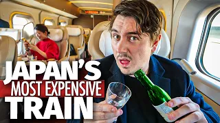 Inside Japan's Most Expensive Bullet Train | $750 Seat