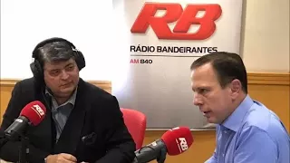 90 Minutos: Datena entrevista o prefeito João Doria