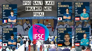 IFSC Boulder Final Men Salt Lake 2022 Cut Edition