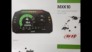 AiM MXK10 Dash for 2016-2019 ZX10R Revisit and Full Review!!