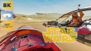 Star Wars desert racer experience in 360° | Disney Movies VR