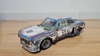 Restoration BMW 3.5 CSL e9 Rally Street Version