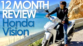 Honda Vision 110 NSC 12-month owner’s review. Why a BIKER rides a SCOOTER