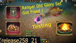 Ranger Old Glory Set Fixed ! | Infinite Explosive Arrows | R258_21 | Drakensang Online | Maszive