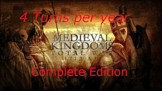 Attila обновление 4 хода за год(4 turns per year for 1212AD)Medieval Kingdoms 1212 Total War: Attila