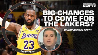 The Lakers haven't been the 'same DEFENSIVE team' - Windy's looking for BIG CHANGES 👀 | First Take