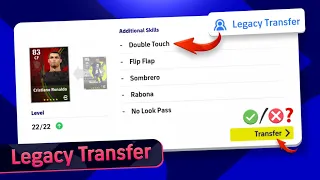 HOW "LEGACY TRANSFER" WORKS ? eFootball 2023 Mobile