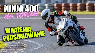 NINJA 400 na torze | wrażenia i podsumowanie z torowania