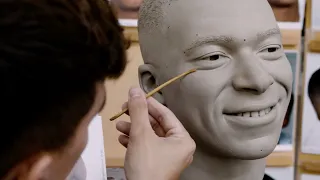 Kylian Mbappe´s Wachsfigur - Das Making Of