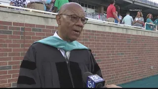 Murdaugh trial judge Clifton Newman speaks at commencement