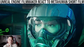 Unreal Engine Filmmaker react to Unreal Engine 5 Metahuman Shortfilm