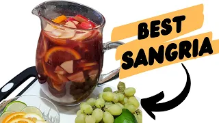 You Can Make the Best Red Wine Sangria:  Fruity & Refreshing