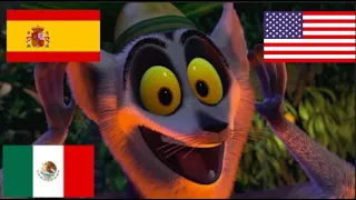 MADAGASCAR: Doblaje Español VS Ingles VS Latino