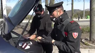 Valerio Staffelli inviato speciale con i Carabinieri del Nucleo Radiomobile di Parma