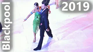 Stefano Di Filippo & Dasha Chesnokova (USA) - Blackpool 2019 - Professional Latin | R4 Cha-cha-cha