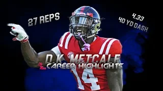 D.K. Metcalf Ultimate Ole Miss Highlights - Best Athlete in the NFL Draft 🔥 ᴴᴰ
