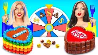 Rich vs Poor Cake Decorating Challenge |  Expensive & Cheap Sweets War by RATATA POWER