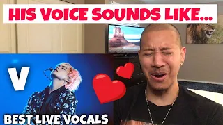 BTS (방탄소년단) Kim Taehyung V Best Live Vocals REACTION