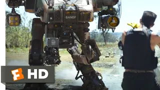 Chappie (2015) - Robot Fight Scene (8/10) | Movieclips