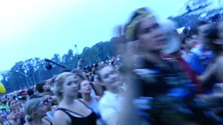 The Reel Life of Chris Kellar - (crowd surfing) Foster the People - Waste @ Firefly '15