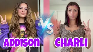 Addison Rae Vs Charli D'amelio Tiktok dance Compilation