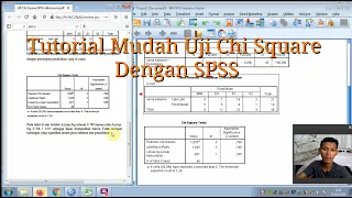 Tutorial Mudah Uji Chi Square Dengan SPSS