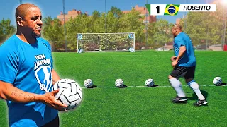 freekickerz vs Roberto Carlos ⚽ Sfide di calcio
