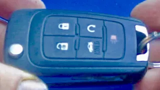 Change Chevrolet Cruze Key Fob Battery 2011-2016   *  How to REPLACE Chevy Battery Fix Keyless Entry